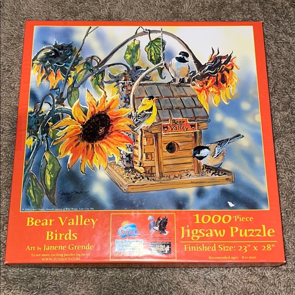 BUNDLE 2 1000 piece jigsaw puzzles